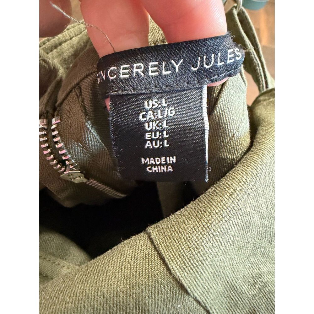 Sincerely Jules Green Overall - Picture 2 of 3